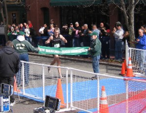 Patrick Tarpy - Men's Winner - 2009 New Bedford Half Marathon